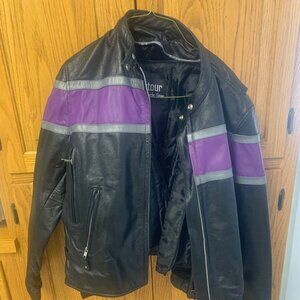 Women's Detour Leather Motorcycle Jacket